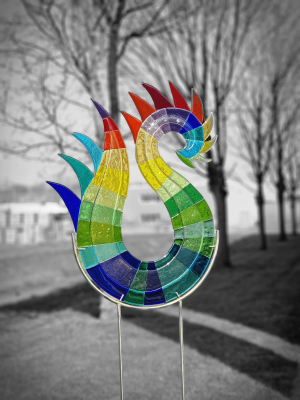 Marije Gies - Drakenstaart (Glass: Fusion)